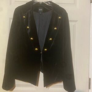 XOXO Luxe Black Velvet Apparel